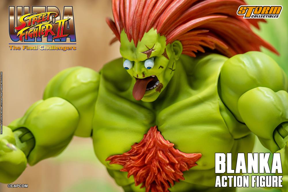 Ultra Street Fighter II: The Final Challengers Blanka 1/12 Scale Figure