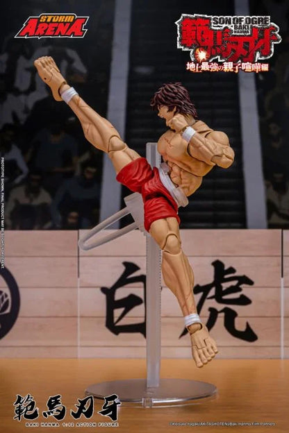 Pre-Order - Baki Hanma: Son of Ogre Storm Arena Baki Hanma 1/12 Scale Action Figure