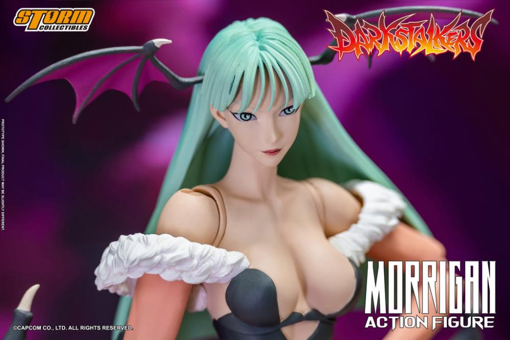 PRE-ORDER - Darkstalkers Morrigan 1/12 Scale Figure