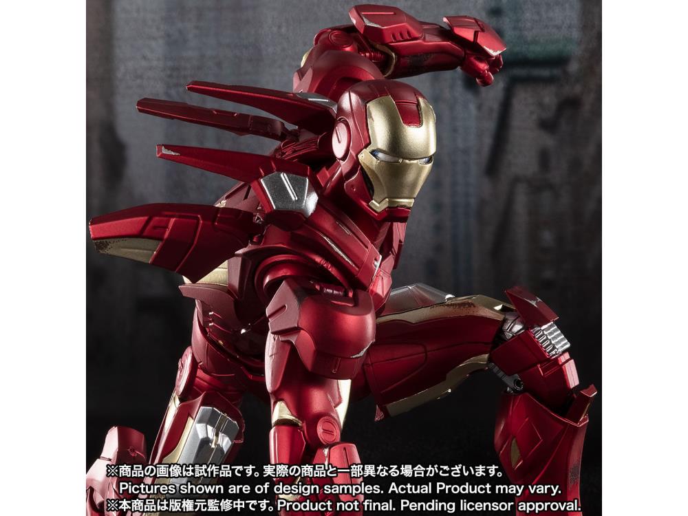 The Avengers S.H.Figuarts Iron Man Mark VII (Avengers Assemble Edition) Exclusive Action Figure