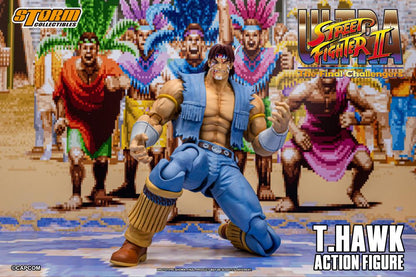 PRE-ORDER - Ultra Street Fighter II: The Final Challengers T. Hawk 1/12 Scale Action Figure