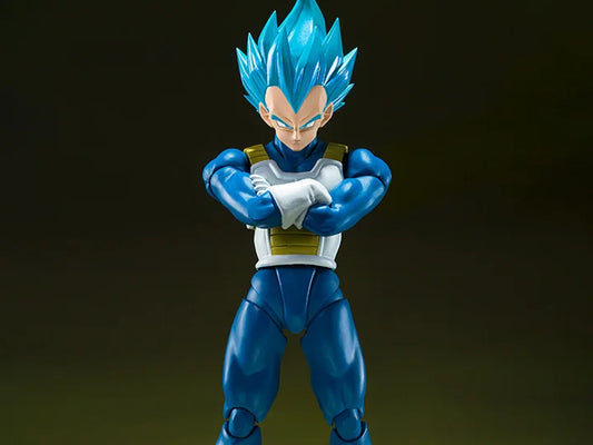 PRE-ORDER - Dragon Ball Super S.H.Figuarts Super Saiyan God Super Saiyan Vegeta (Unwavering Saiyan Pride)