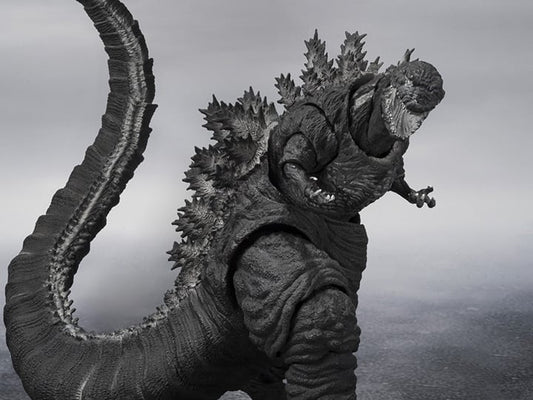 PRE-ORDER: Shin Godzilla S.H.MonsterArts Godzilla 4th Form (Orthochromatic Ver.)
