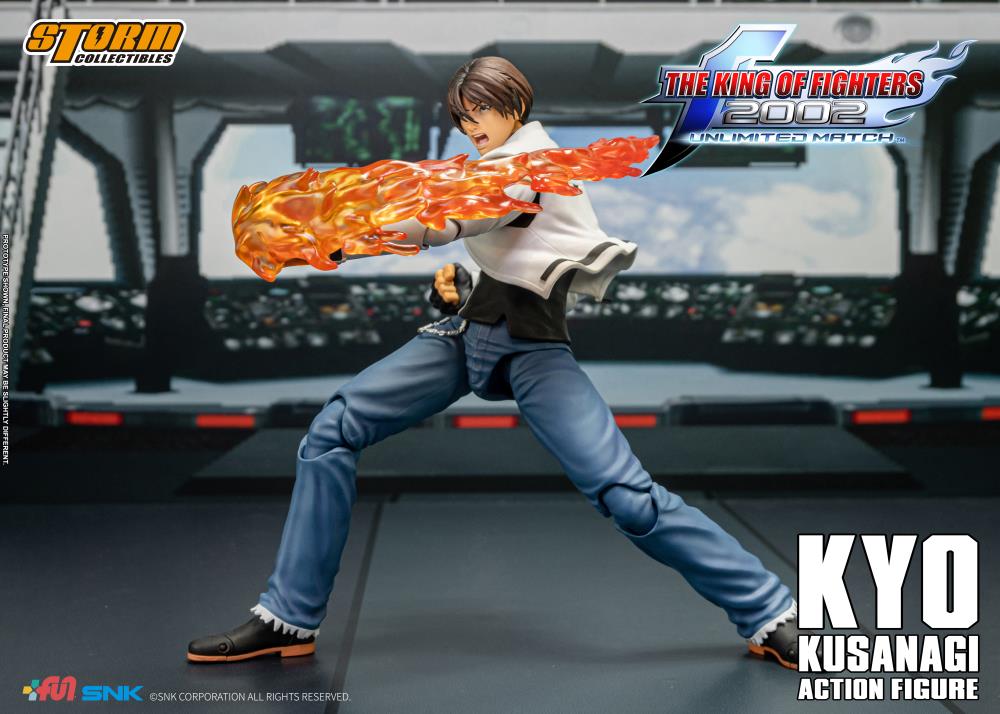 The King of Fighters 2002 Unlimited Match Action Figure Kusanagi Kyo