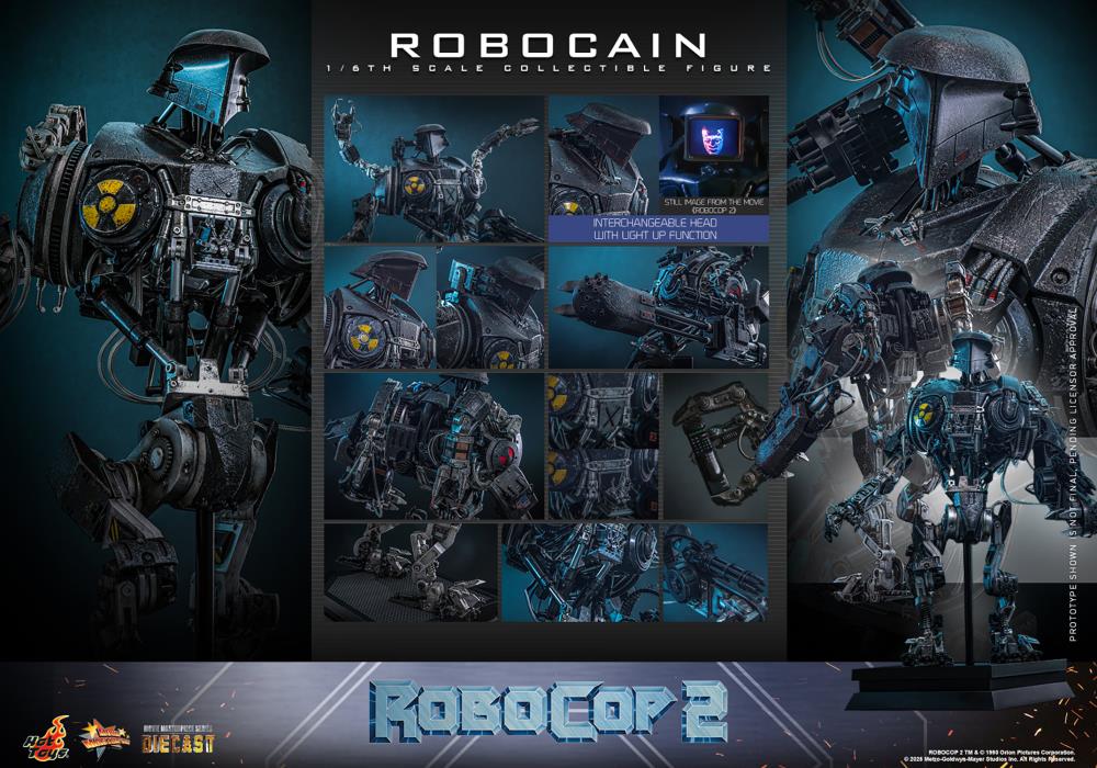 Pre-Order -  RoboCop 2 MMS828D75 RoboCain 1/6th Scale Collectible Figure