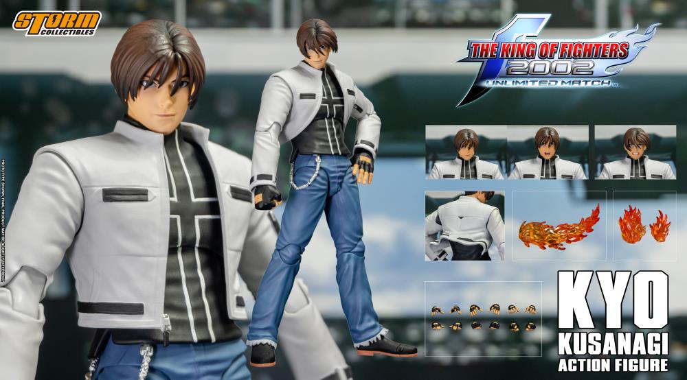 Pre-Order - The King of Fighters 2002 Unlimited Match Kyo Kusanagi 1/12 Scale Action Figure