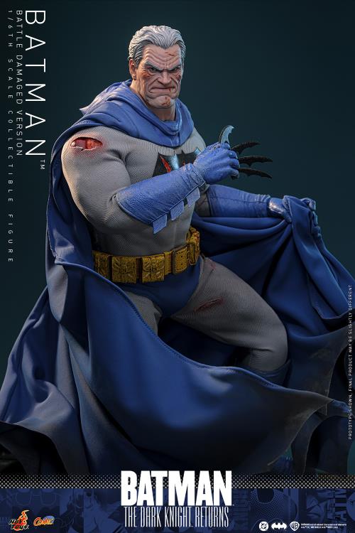Pre-Order: Batman: The Dark Knight Returns Batman CMS031 (Battle Damaged Version) 1/6th Scale Collectible Figure