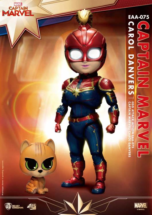 Captain Marvel Egg Attack Action EAA-075 Carol Danvers