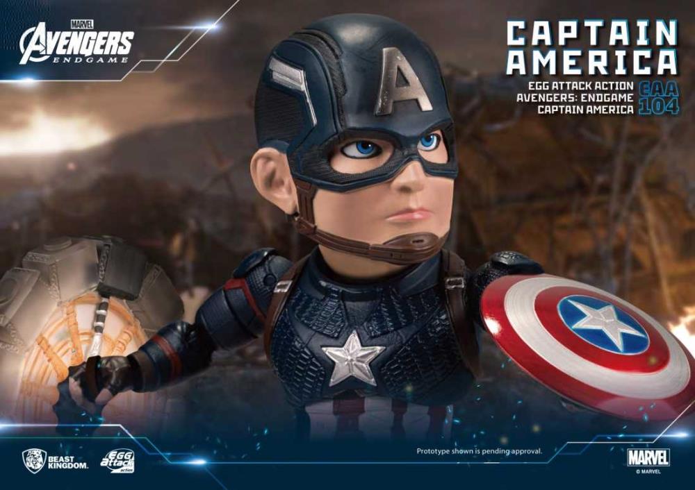 Avengers: Endgame Egg Attack Action EAA-104 Captain America