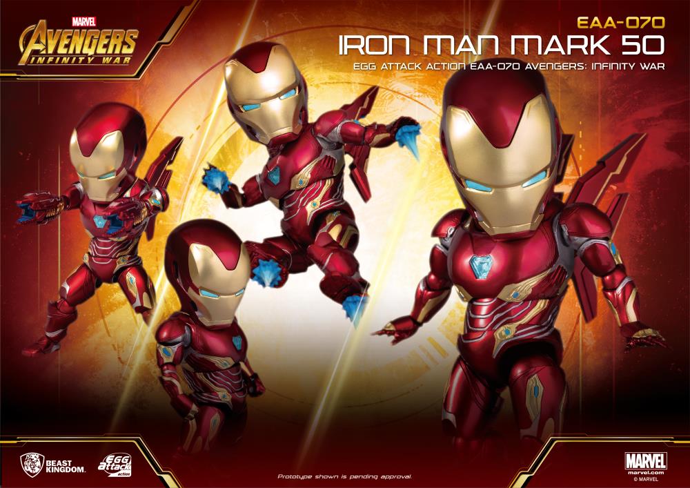 Avengers: Infinity War Egg Attack Action EAA-070 Iron Man Mark L