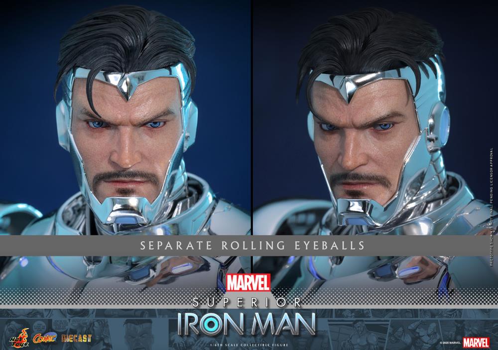 Pre-Order - Marvel CMS026 Superior Iron Man 1/6th Scale Collectible Figure