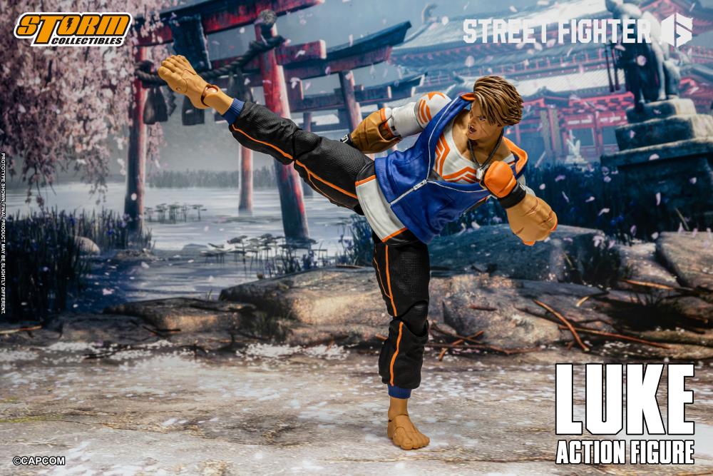 Street Fighter 6 Luke 1/12 Scale Action Figure