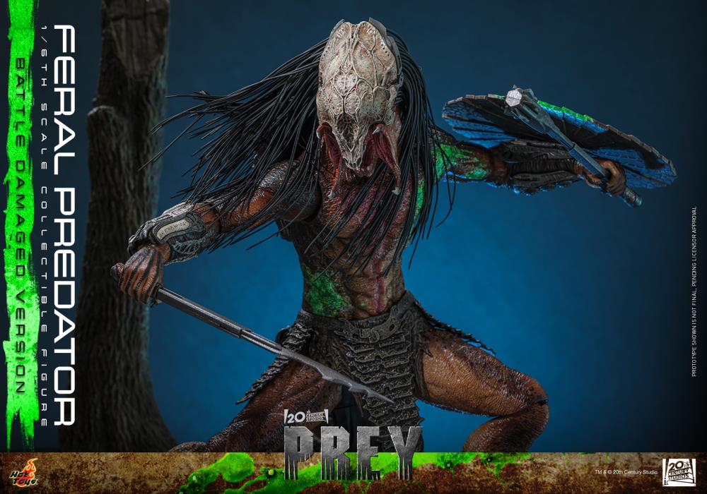 Pre-Order - Prey TMS173 Feral Predator (Battle Damaged Ver.) 1/6th Scale Collectible Figure