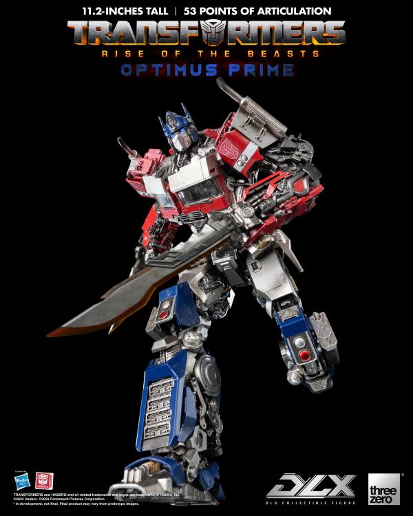 Transformers: Rise of the Beasts DLX Scale Collectible Series Optimus Prime