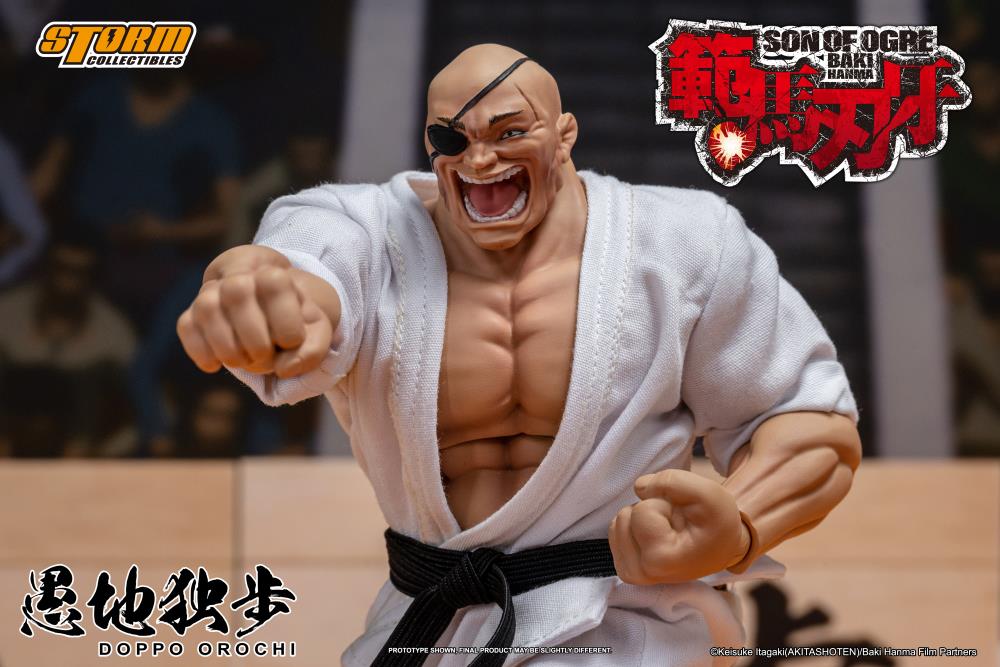 Pre-Order - Baki Hanma: Son of Ogre Doppo Orochi 1/12 Scale Action Figure