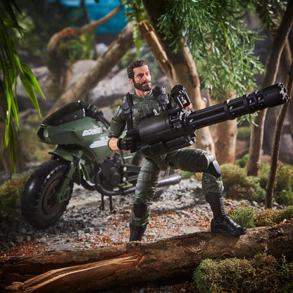 G.I. Joe Classified Series Special Missions: Cobra Island Alvin “Breaker” Kinney Figure with RAM Cycle Exclusive