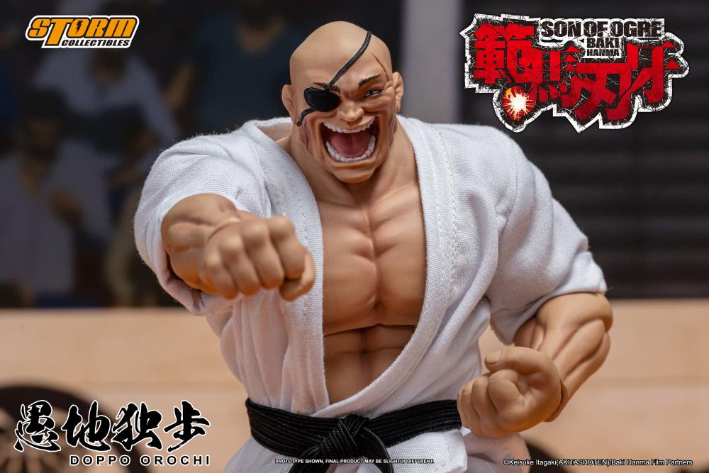 Pre-Order - Baki Hanma: Son of Ogre Doppo Orochi 1/12 Scale Action Figure
