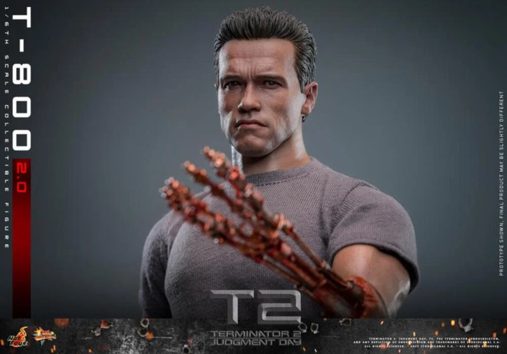 Pre-Order - Terminator 2: Judgement Day MMS795 T-800 (2.0) 1/6th Scale Collectible Figure
