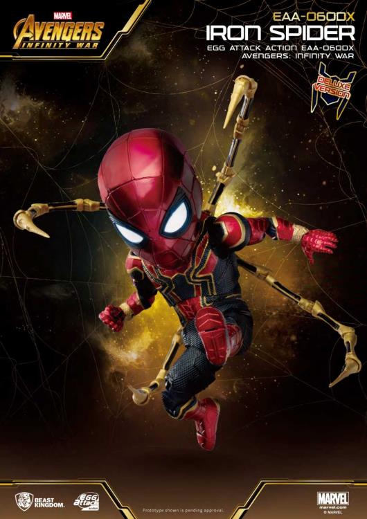 Avengers: Infinity War Egg Attack Action EAA-060DX Iron Spider PX Previews Exclusive