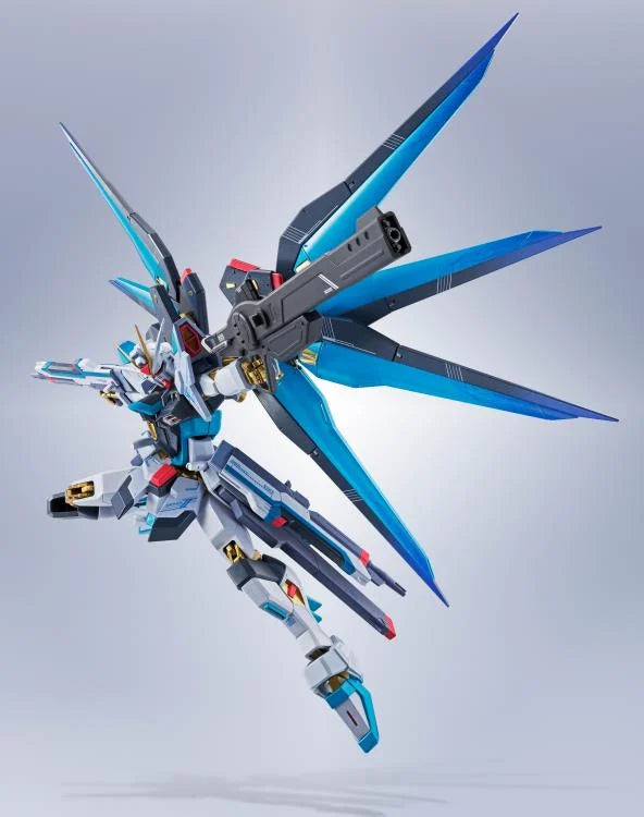 Gundam 45th Anniversary x Hatsune Miku Metal Robot Spirits Strike Freedom Gundam Type II (Hatsune Miku Ver.) Action Figure