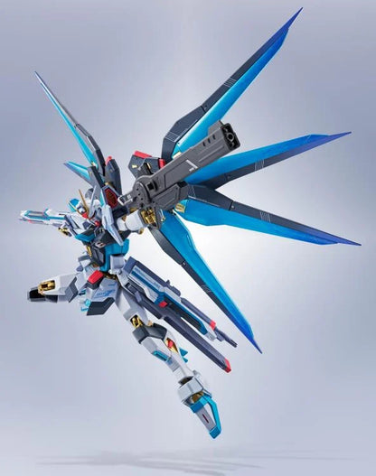 Gundam 45th Anniversary x Hatsune Miku Metal Robot Spirits Strike Freedom Gundam Type II (Hatsune Miku Ver.) Action Figure