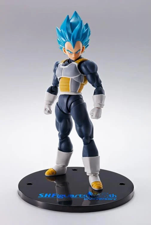 Dragon Ball Super: Broly S.H.Figuarts Super Saiyan God Super Saiyan Vegeta (15th Anniversary Ver.) Exclusive