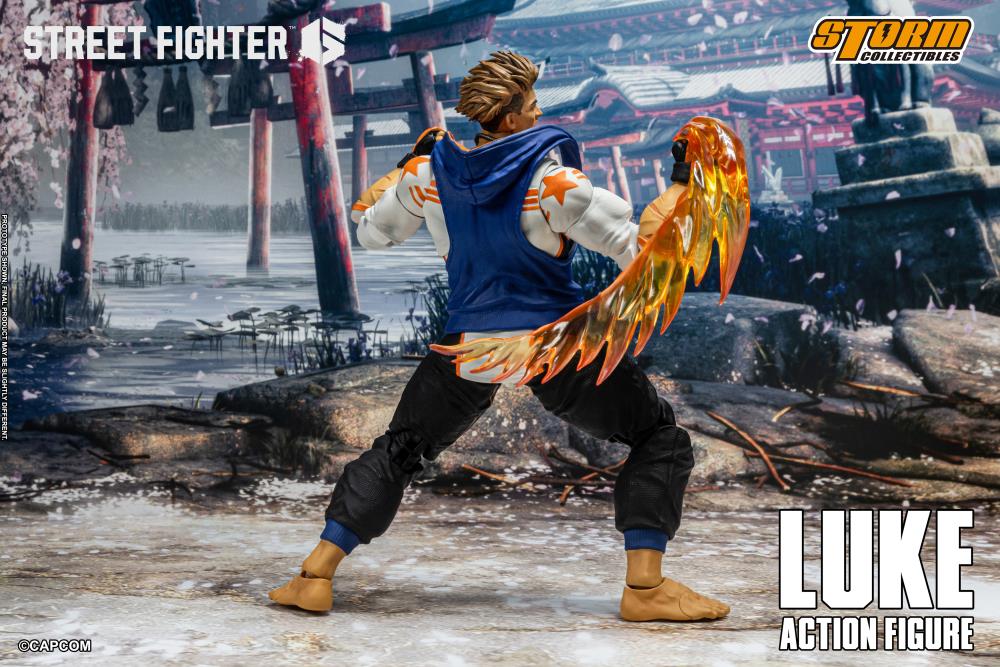 Street Fighter 6 Luke 1/12 Scale Action Figure