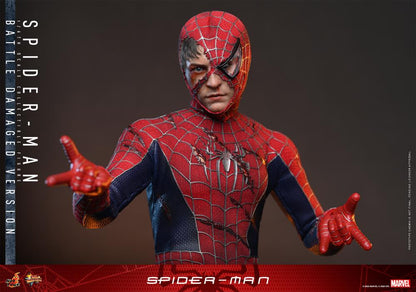 Pre-Order - Spider-Man (2002) MMS859 Spider-Man (Battle Damaged Ver.) 1/6th Scale Collectible Figure