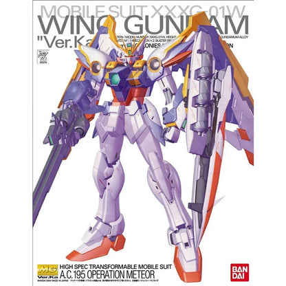 Gundam Wing: Endless Waltz MG Wing Gundam (Ver. Ka) 1/100 Scale Model Kit