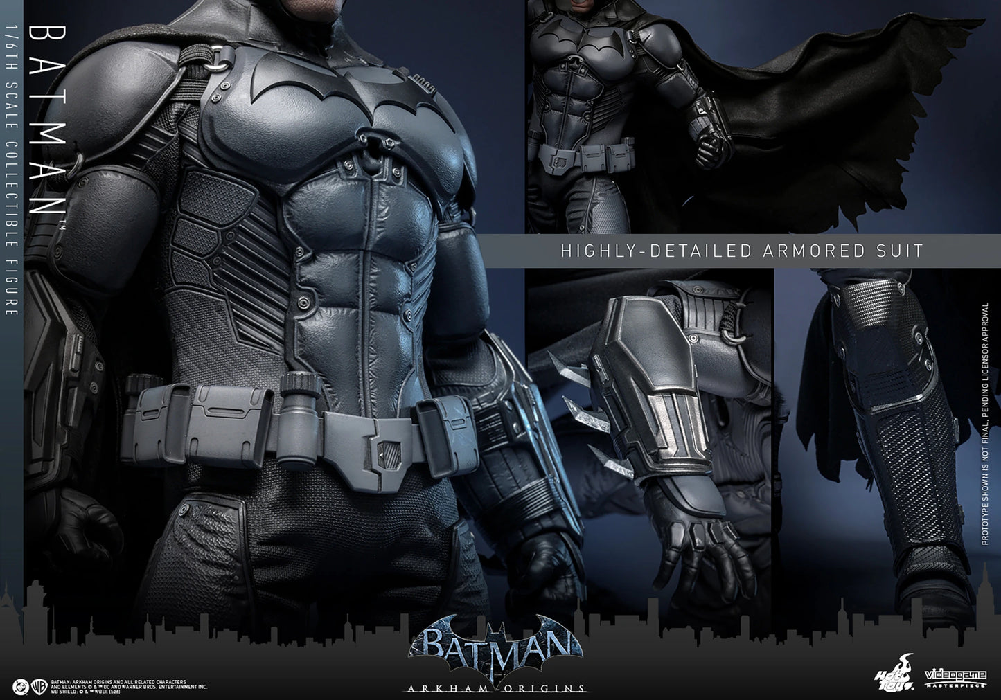 Pre-Order: Batman: Arkham Origins VGM83 1/6th Scale Collectible Figure