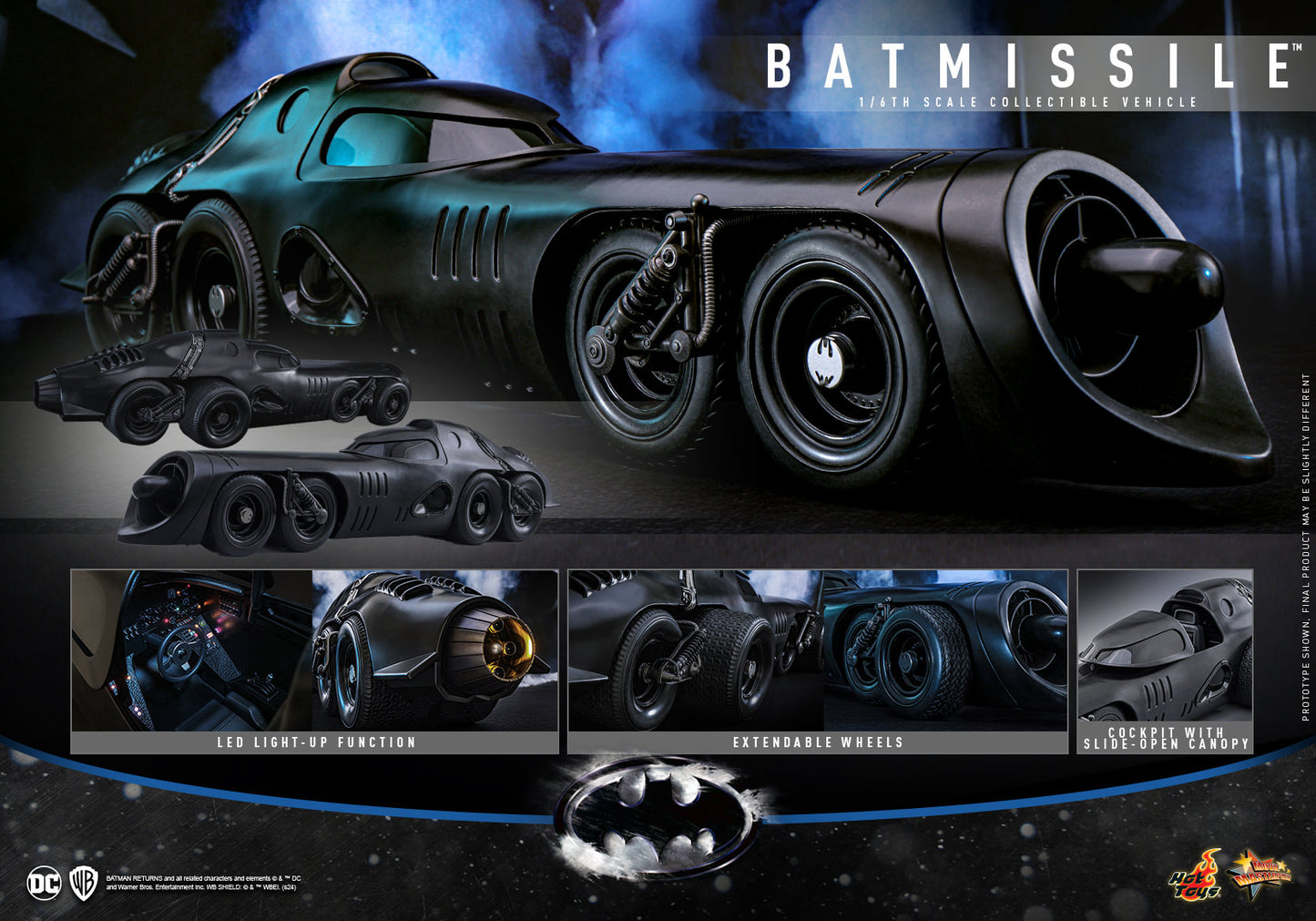Pre-Order: Batman - Batmissile MMS780