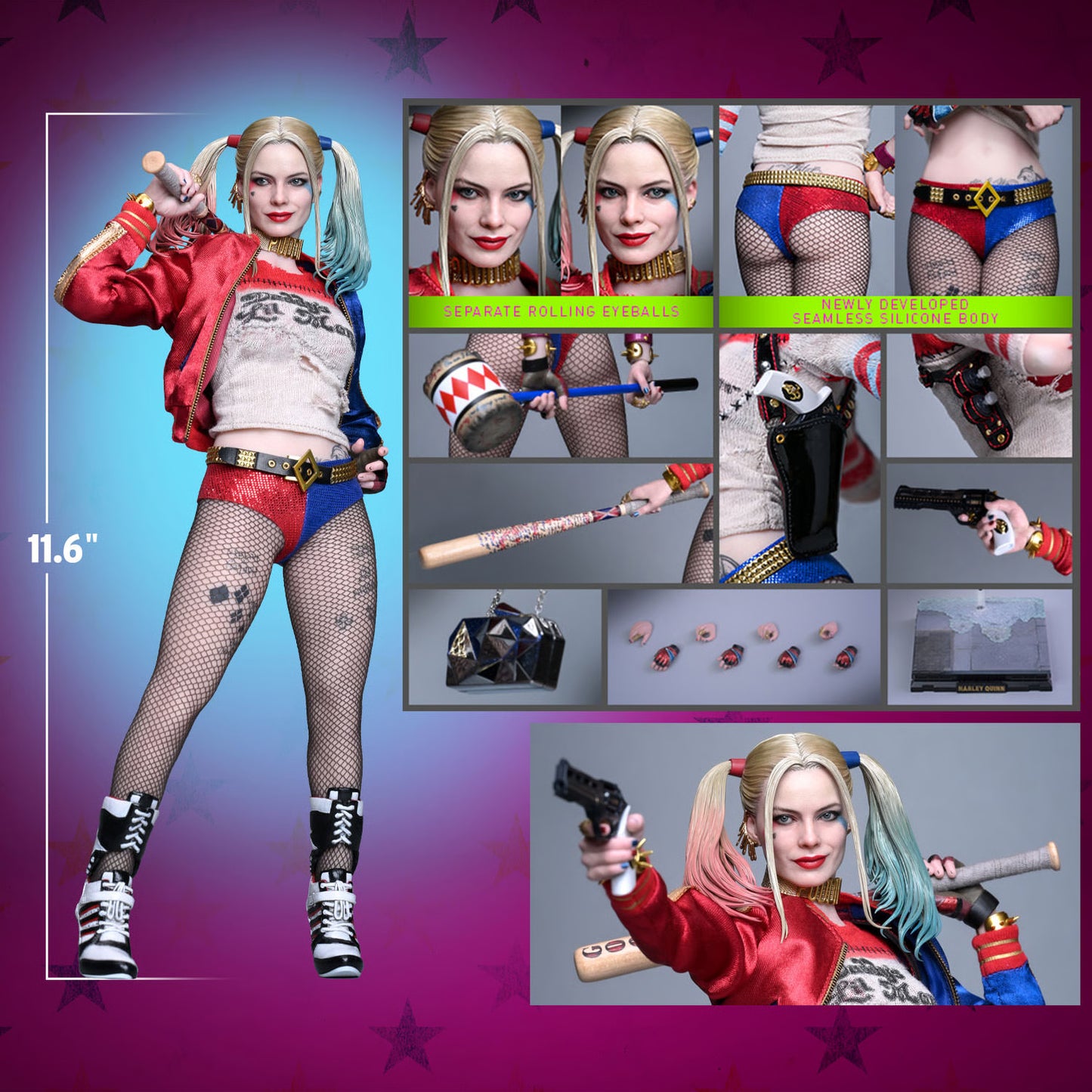 PRE-ORDER - Suicide Squad (2016) MMS841 Harley Quinn 1/6th Scale Collectible Figure