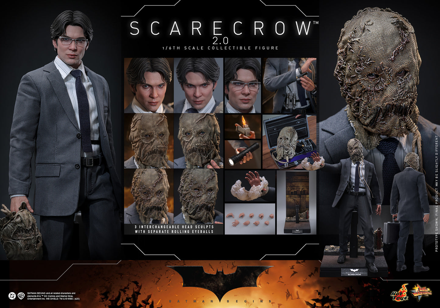 Pre-Order - Scarecrow 2.0 MMS801 1/6 Scare Action Figure