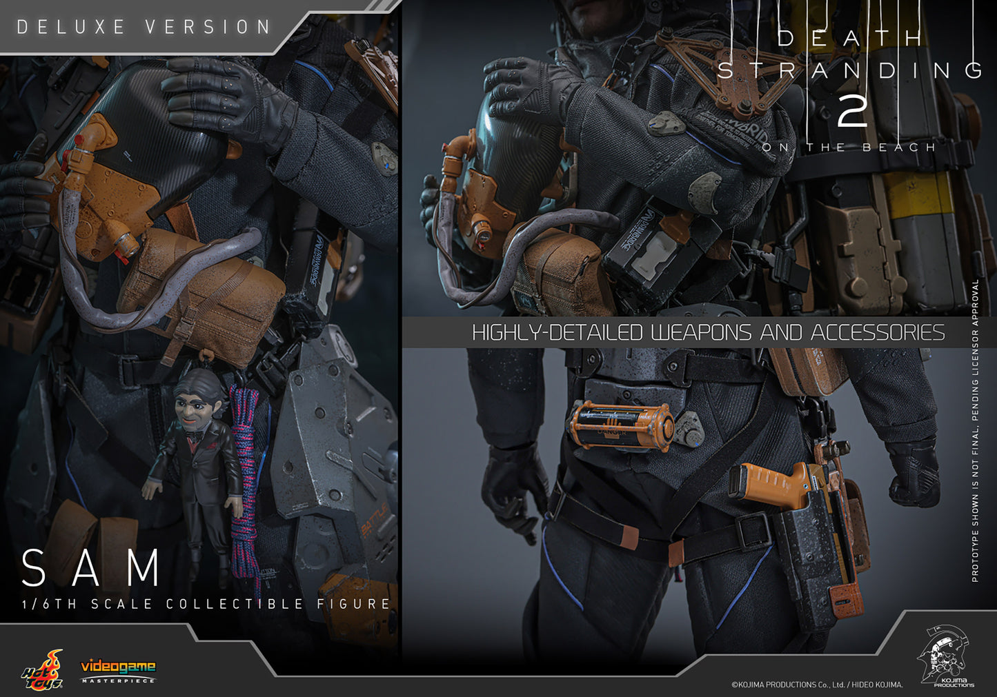 Pre-Order - Death Stranding 2: On The Beach VGM Sam Porter Bridges (Deluxe Ver.) 1/6th Collectible Figure