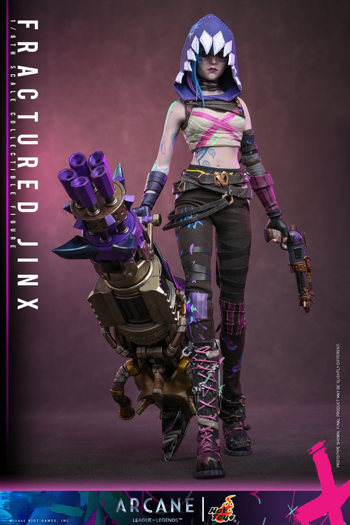 Arcane TMS183 Fractured Jinx 1/6th Scale Collectible Figure