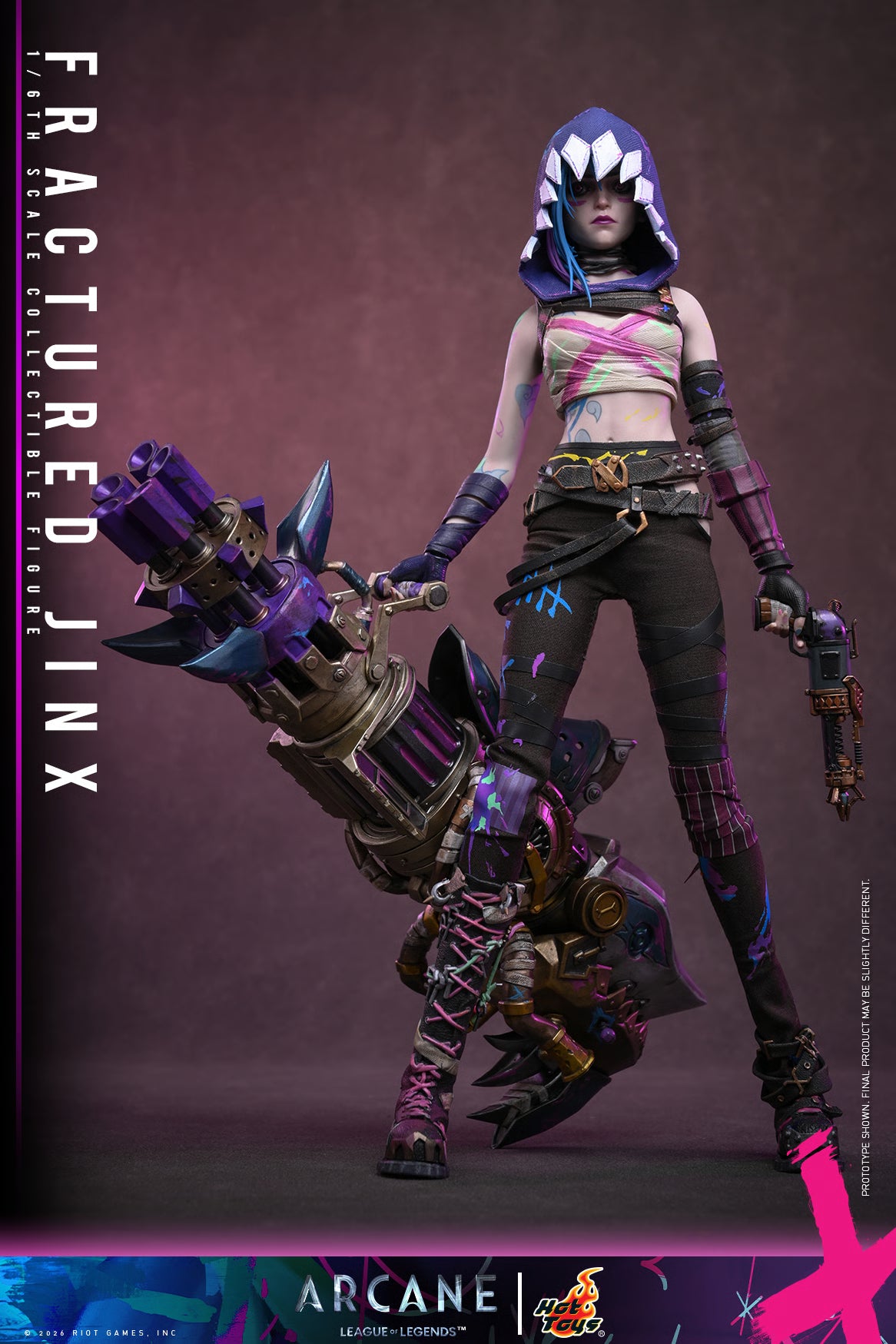 Arcane TMS183 Fractured Jinx 1/6th Scale Collectible Figure
