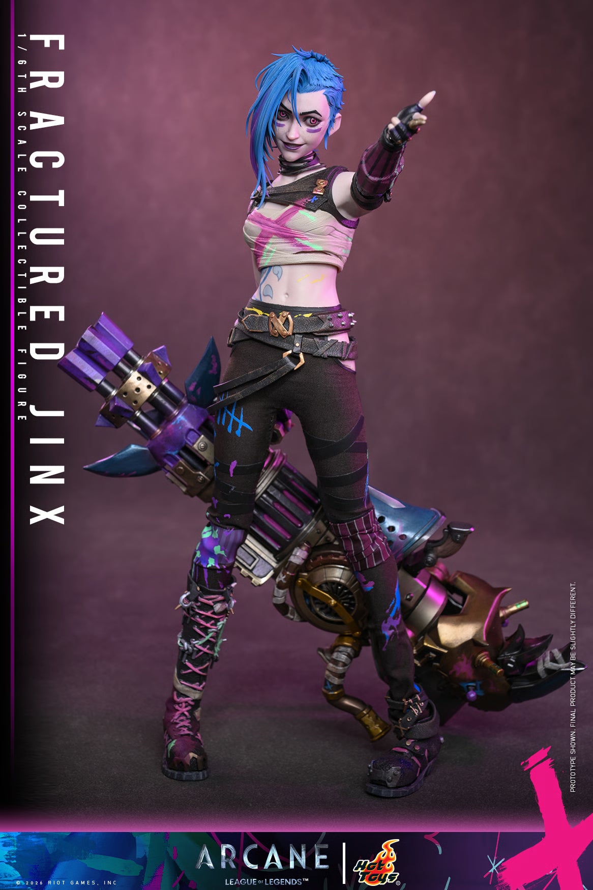Arcane TMS183 Fractured Jinx 1/6th Scale Collectible Figure