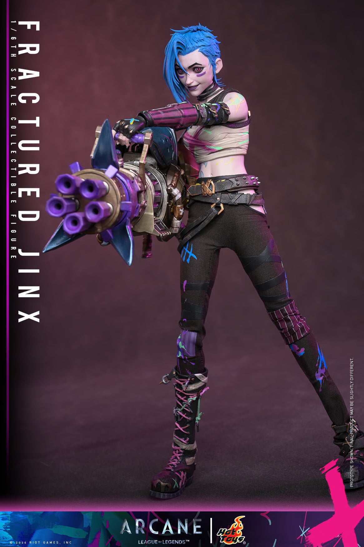 Arcane TMS183 Fractured Jinx 1/6th Scale Collectible Figure