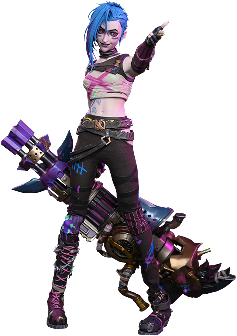 Arcane TMS183 Fractured Jinx 1/6th Scale Collectible Figure