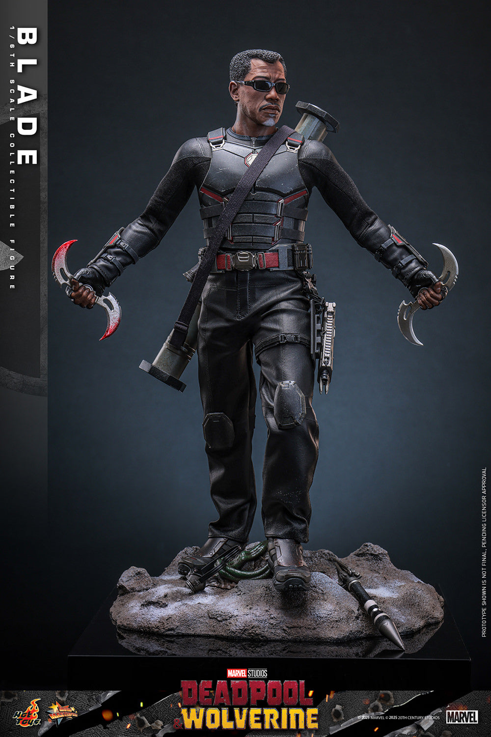 Pre-Order - Deadpool & Wolverine MMS791 Blade 1/6th Scale Collectible Figure
