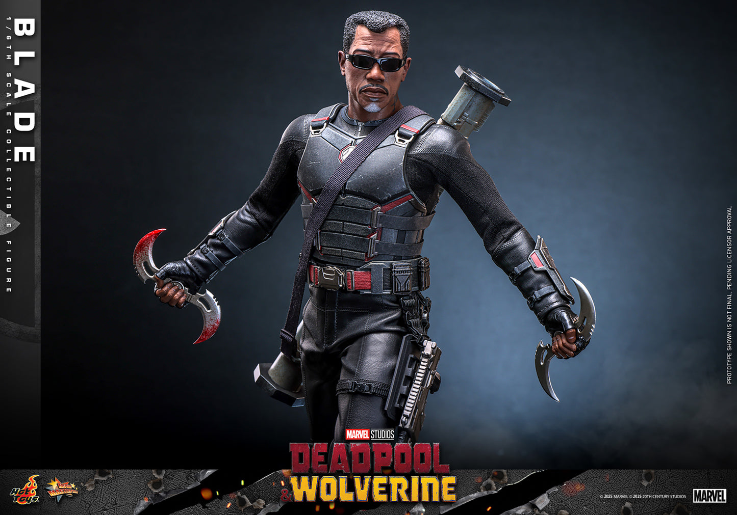 Pre-Order - Deadpool & Wolverine MMS791 Blade 1/6th Scale Collectible Figure