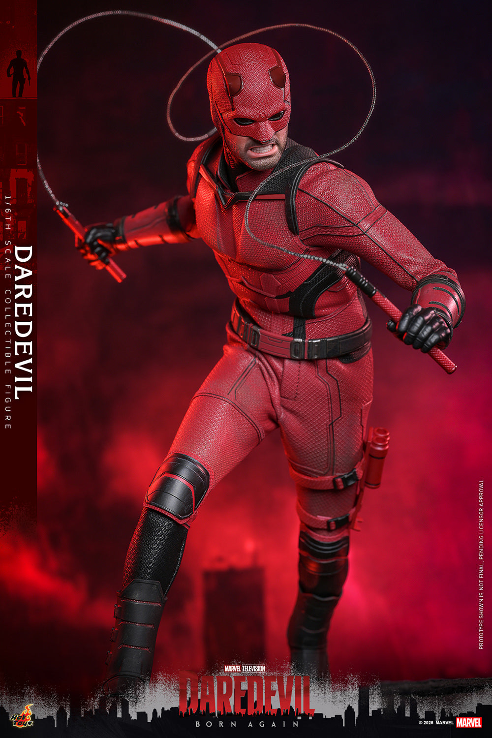 Pre-Order - Daredevil: Born Again TMS154 Daredevil 1/6th Scale Collectible Figure