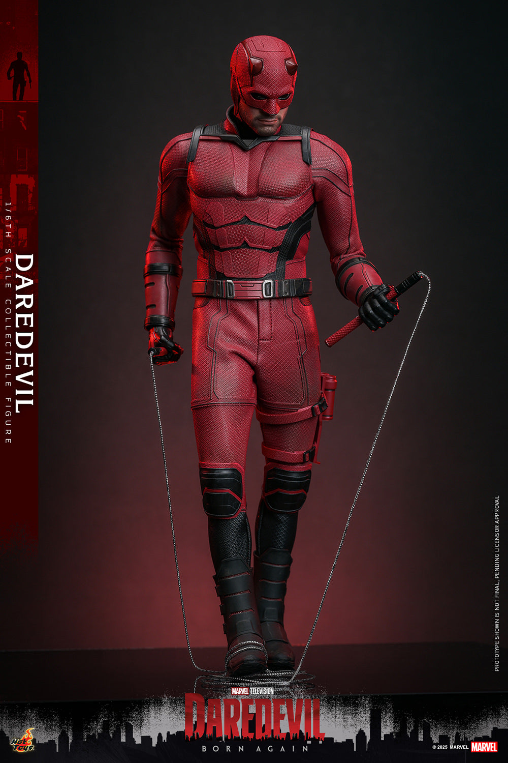 Pre-Order - Daredevil: Born Again TMS154 Daredevil 1/6th Scale Collectible Figure