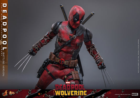 Pre-Order - Deadpool & Wolverine MMS782 Deadpool (Battling Ver.) 1/6th Scale Collectible Figure
