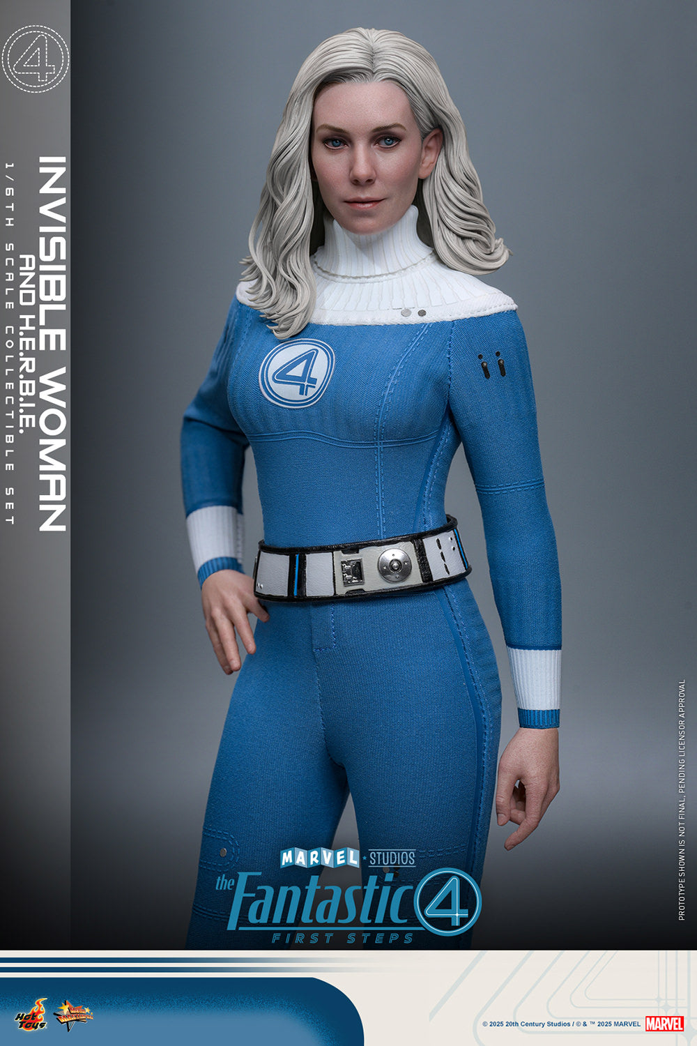 Pre-Order - The Fantastic Four: First Steps MMS824 Invisible Woman and H.E.R.B.I.E. 1/6th Scale Collectible Figure Set