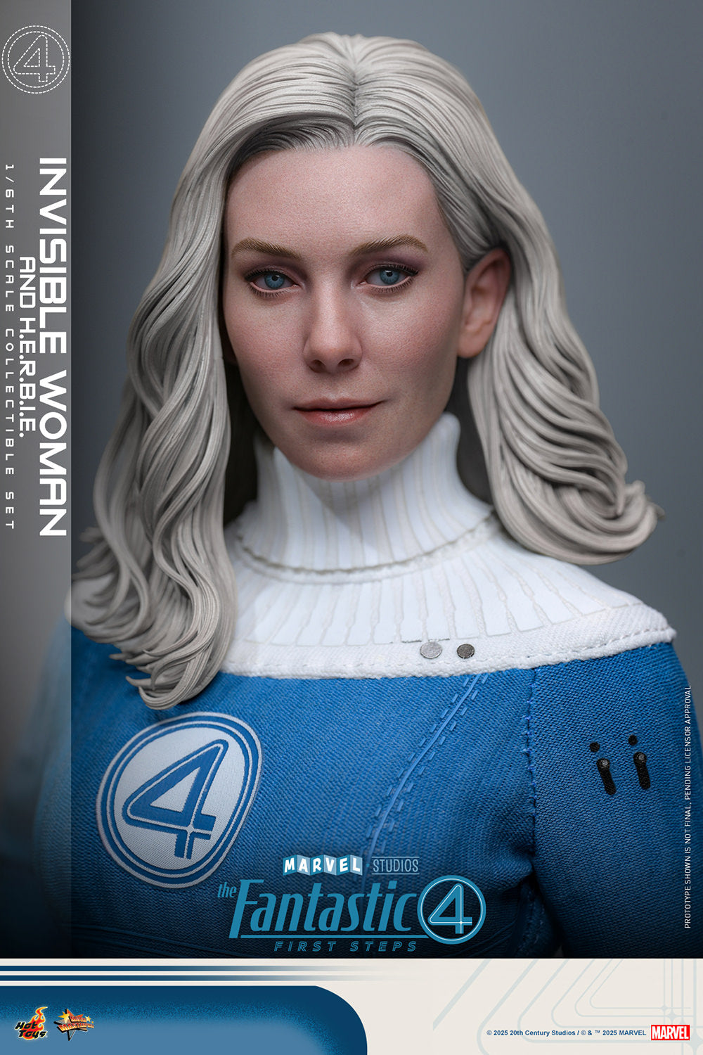Pre-Order - The Fantastic Four: First Steps MMS824 Invisible Woman and H.E.R.B.I.E. 1/6th Scale Collectible Figure Set