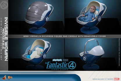 Pre-Order - The Fantastic Four: First Steps MMS824 Invisible Woman and H.E.R.B.I.E. 1/6th Scale Collectible Figure Set