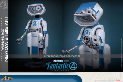 Pre-Order - The Fantastic Four: First Steps MMS824 Invisible Woman and H.E.R.B.I.E. 1/6th Scale Collectible Figure Set