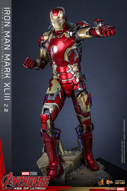 Pre-Order - Marvel MMS865D80 IRON MAN MARK XLIII (2.0) 1/6th Scale Collectible Figure