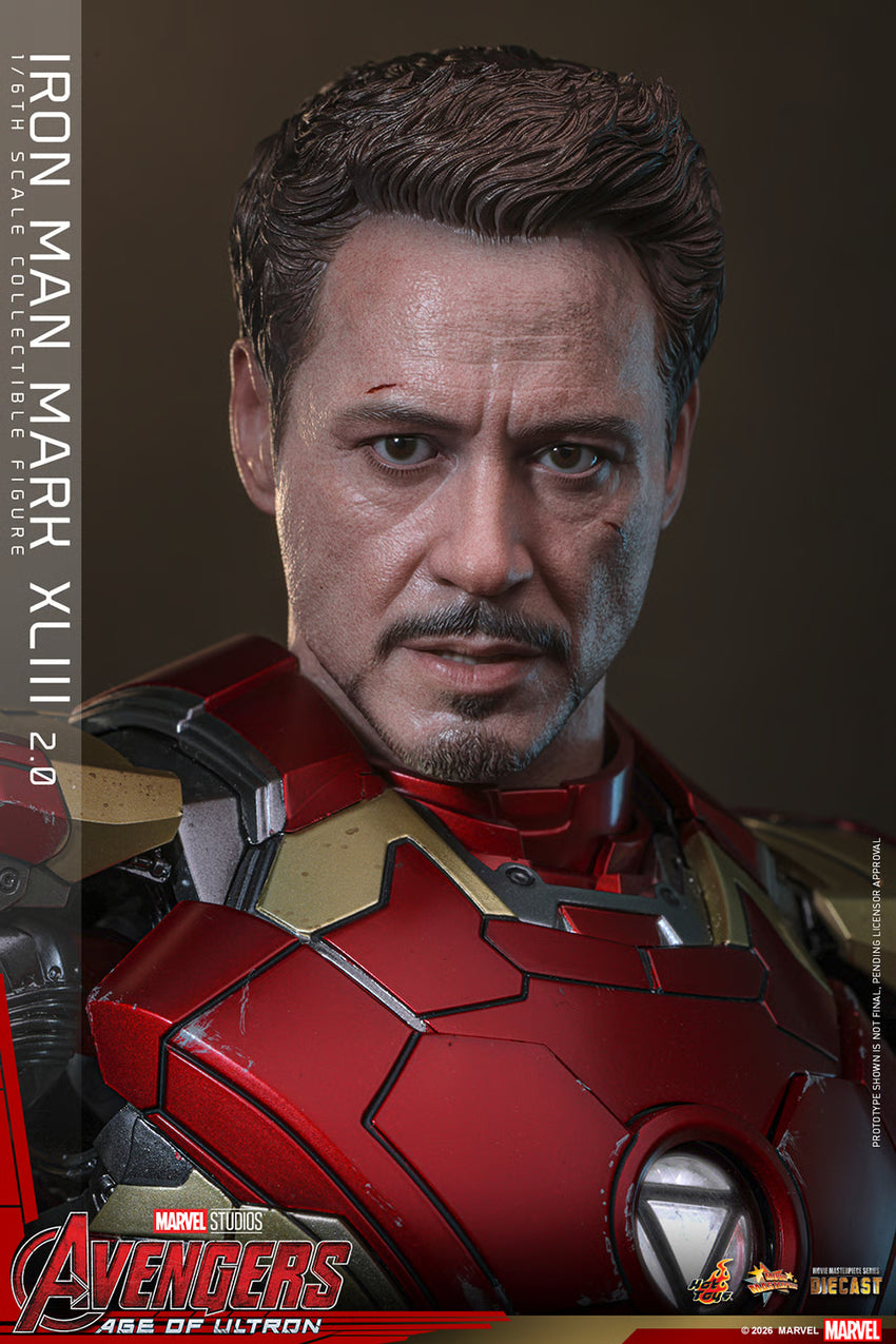 Pre-Order - Marvel MMS865D80 IRON MAN MARK XLIII (2.0) 1/6th Scale Collectible Figure